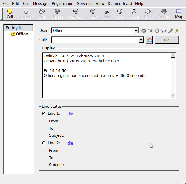 Twinkles Main Window Twinkles Main Window